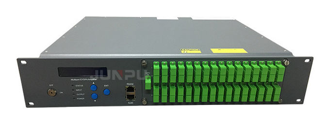 Pon Edfa Wdm RF Ingresso 32 porte 1550nm amplificatore ottico con JDSU Laser 3